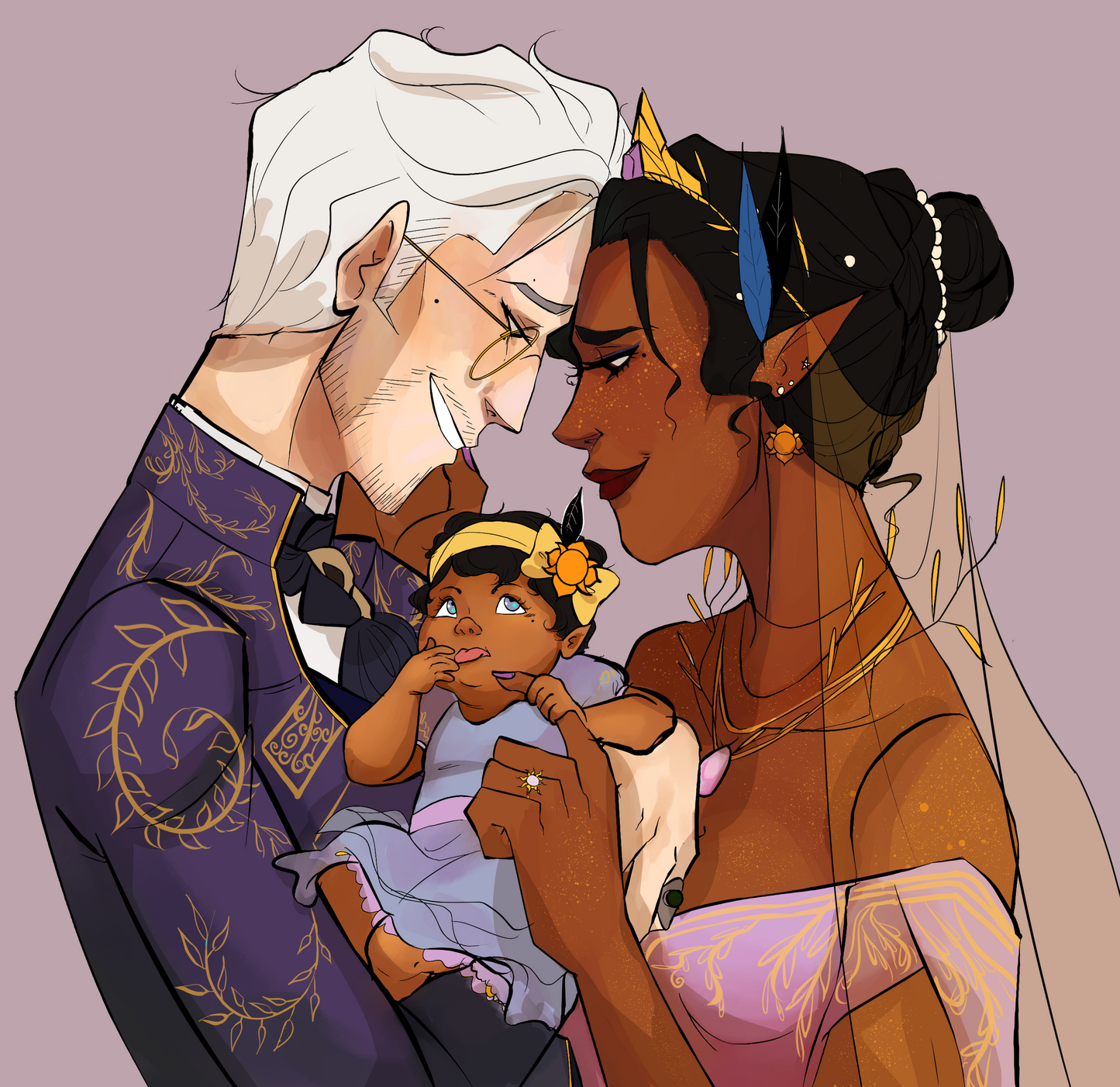 Royal Perc'ahlia Wedding - Print